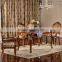 Wholesale restaurant rustic reclaimed wood furniture solid rubber wood table