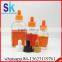 amber 15ml 30ml glass bottle with glass dropper for e liquid