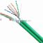 Duak cable LSZH 4*2* 0.57BC & CCA FTP CAT6 cable pass test 305M