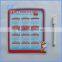 calendar promotion fridge magnet with marker pen