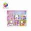 Girls' double-deck romance two layers house Paper Cardboard 3d jigsaw puzzle