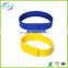 High quality silicone bracelet usb flash drive bracelet