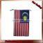 Lvming Cheap satin triangular flag,50*50*70cm fans bandana for advertising