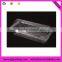 Good quality rectangle clear transparent clamshell plastic PET cake box