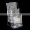 Customized Logo /Size /Color 2 Tier Acrylic Leaflet Holder