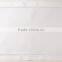 Square hemstitch white linen placemat