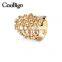 Fashion Jewelry Zinc Alloy Charming Rhinestone Ring Ladies Wedding Party Show Gift Dresses Apparel Promotion Accessories