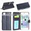 With Three Card Slot and Stand flip PU Leather case for iphone 6 plus