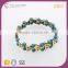 G68662L01 STYLE PLUS Multi Layered Blue Beads Bracelet Stretchy Bracelet Beads Bangle