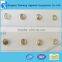 New design metal silver Cap Prong ring Snap Buttons