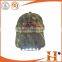 hot sale custom design hat 5 LED Light camo detachable camp hunting outdoor sports baseball Cap