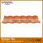 Excellent Fire Resistance Colored Stone Coated Metal Steel Roman Roof Sheets Tile