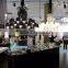 Zhongshan guzhen k9 crystal chandelier baccarat style with lamp shade