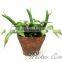 lifelike decoration artificial potted green plant plastic artificial ornamental bonsai plants with flower