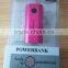 DELONG universal USB battery charger one super bright led light power bank portable charger