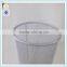 ISO China rubbish waste bin, galvanized waste bin, decorative waste bin