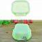 Square collapsible small silicone vegetable refrigerator fruit storage container