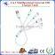 Custom Logo 4 in 1 Multifunctional USB Charger Cable for Iphone4/iphone 6/Samsung Galaxy/Android Smartphone