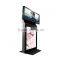 32 inch panel full HD double sided outdoor standing waterproof LED IR touch screen/touch kiosk
