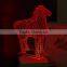 698-Horse 3d Shaping Lamp Art Decor Desk Light Led Night Light Led Energetic Saving Lamp