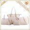 2016 Best Selling 6pcs In A Lot PU Leather Woman's Luxy Handbag