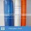 blue,white,yellow color fiberglass mesh fibric for building wall