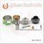 glass tank vaporizer Rebuildable Glass 510 connector E Cigarette Without Any Logos Newest Desige wholesale price