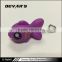 Promotional gifts fish shape plastic keychain with custom logo                        
                                                                                Supplier's Choice