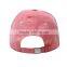 High Quality Blank Flat Brim 5 Panel Snapback Cap/Hat