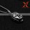 wholesale Men jewelry Titanium Steel Silver Black Restoring Ancient Thailand Buddha Pendant