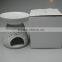 Best selling multi holes ceramic oil Burner/ spa oil burner in white color