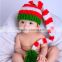 Kids Adult Christmas Striped Hat