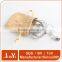 small size drawstring double pull velvet bag for earplugs