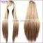 80cm Grey Extra Long Straight Wigs Synthetic Wig                        
                                                Quality Choice