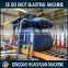 Roller Conveyor Blast Machines For Sheet Metal and Profiles