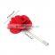 >> Lapel Women Flower Brooch Daisy Handmade Boutonniere Stick Brooch Pin Men's Accessories/