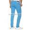 2015 sky blue colored low waist slim new style man jeans JXQ840