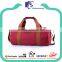 10 oz canvas duffle bag with barrel shape
