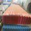 china zinc corrugated roofing sheet and building materials corrugated color coated steel sheet with price