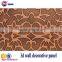 Eco-friendly 3d effect wood decorative wall panel for interior wall and ceiling decoration fireproof melamine laminate panel