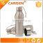 Double wall vacuum stainless steel drinking bottle