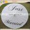 Thank you & Just Married Theme antique paper parasol, tradional chinese umbrella