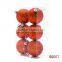 New product excellent quality lastic pumpkin 6cm christmas hanging ball with many colors