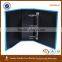 customize fabric folder with metal D ring binder