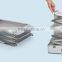 Portable folding A4/A3 magazine rack, PS/wood brochure holder