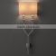 mass production hot sale america style S shape metal wall lamp for indoor
