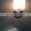 mass production factory direct price Massachusetts style hotel LED wall lamp with fabric lamp shade
