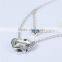 Silver Jewelry Star Harvest Pendants Necklace With Zircon