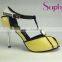 Suphini Woman High Heel Tango Shoes, 3.5 inch Thin Heel Tango Dance Shoes