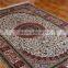 5x8ft pink color silk carpet nain design handmade rag rugs